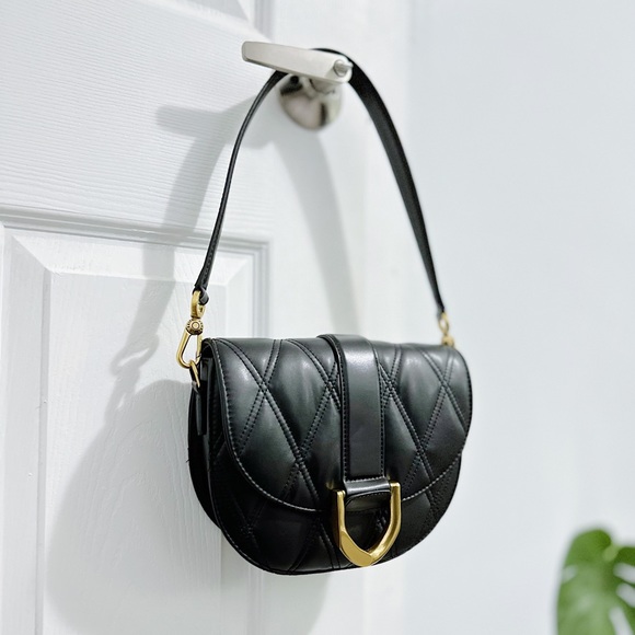 CHARLES & KEITH - Gabine Saddle Bag (Quilted) - Picture 1 of 4